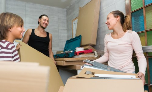 Moving team supporting a flat removal in Kew with careful loading and local access planning