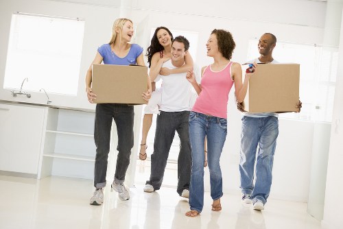 Removal team planning a house move in Kew