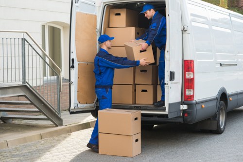 House removalists preparing a local move in Kew