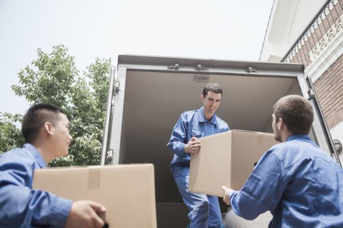 Secure storage space for household items in Kew