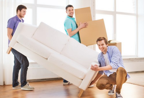 Local moving truck suitable for residential and commercial removals in Kew