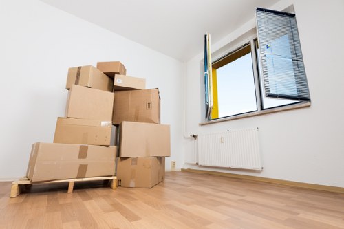 Team handling an apartment relocation in Kew