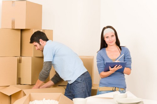 Range of packing boxes suitable for residential and office use