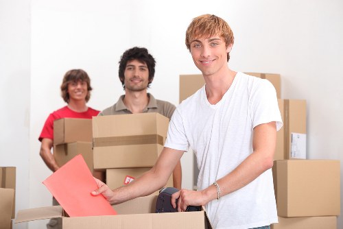 Household removal service for a Kew property move